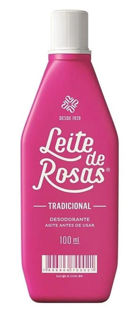 Leite de Rosas Desodorante Tradicional