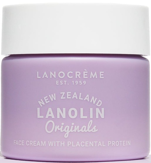 Lanocreme Lanolin Originals Face Cream With Placental Protein