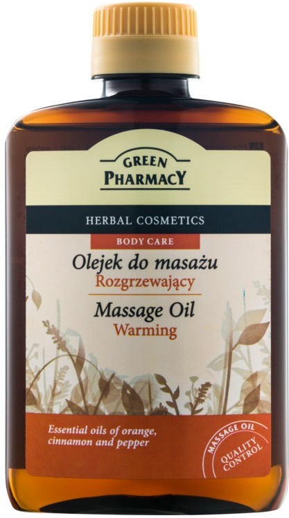 Green Pharmacy Massage Oil - Warming