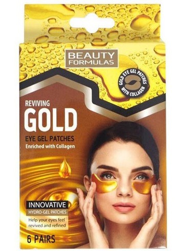 Beauty Formulas Revive Gold Eye Gel Patches Enriched With Collagen