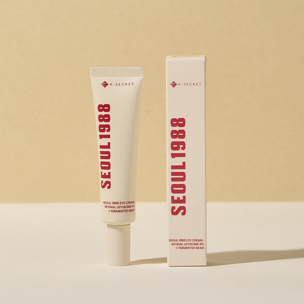 K-Secret Seoul 1988 Eye Cream : Retinal Liposome 4% + Fermented Bean