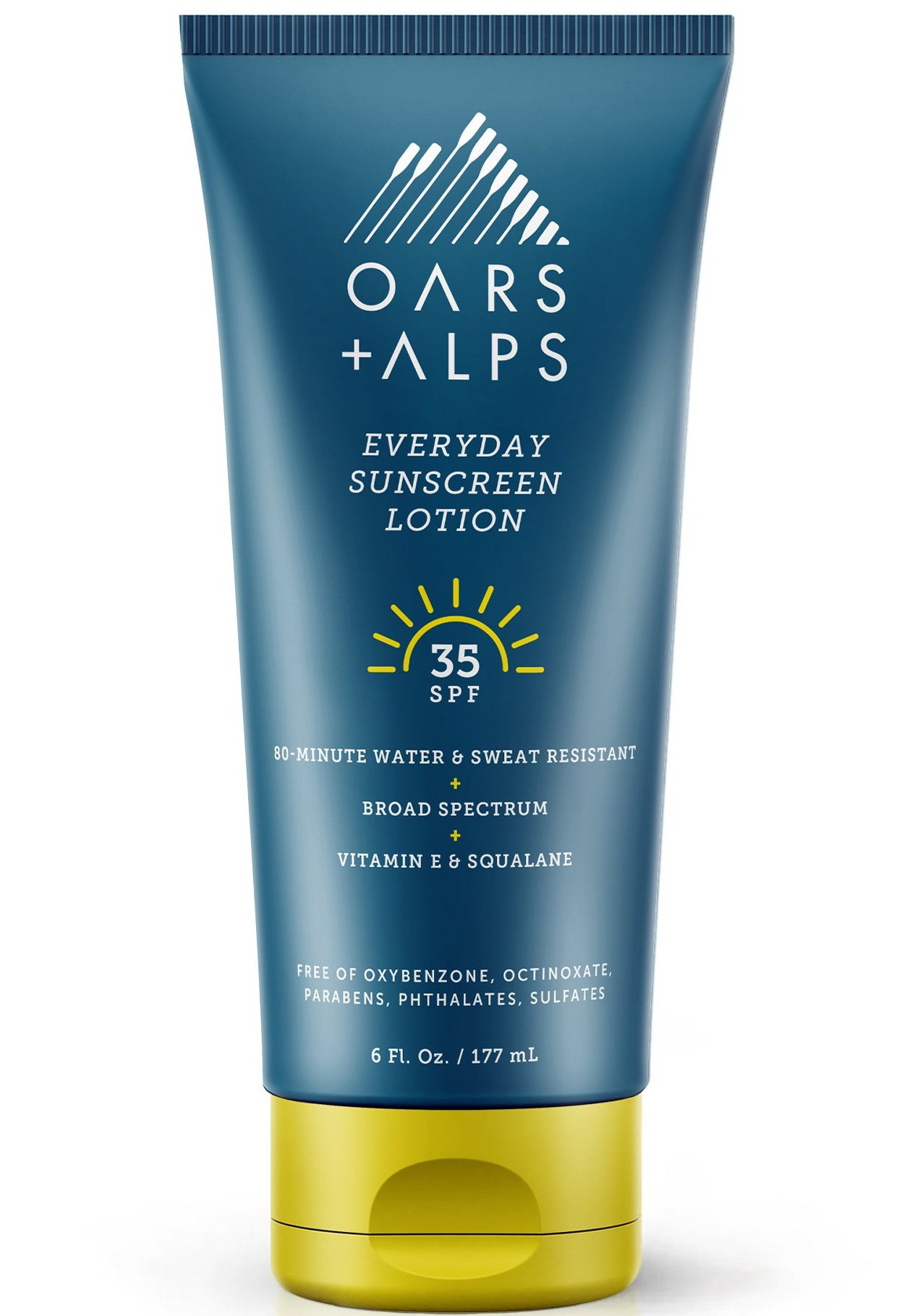 Oars + Alps Everyday SPF 35 Sunscreen Body Lotion