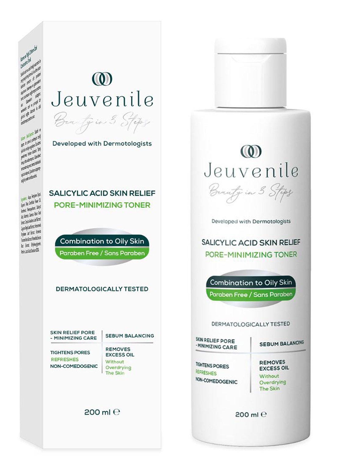 Jeuvenile Salicylic Acid Skin Relief Pore Minimizing Toner