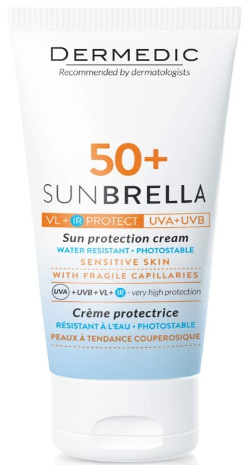 Dermedic Sunbrella Sun Protection Cream For Sensitive Skin SPF 50+