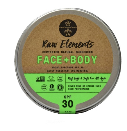 Raw Elements Face + Body Tin Spf 30