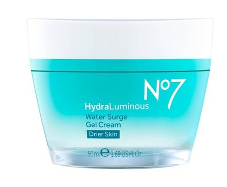 No7 Hydraluminous Water Surge Gel Cream