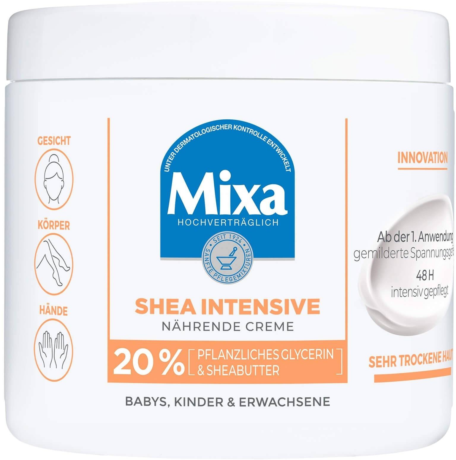 Mixa Shea Intensive Nährende Creme