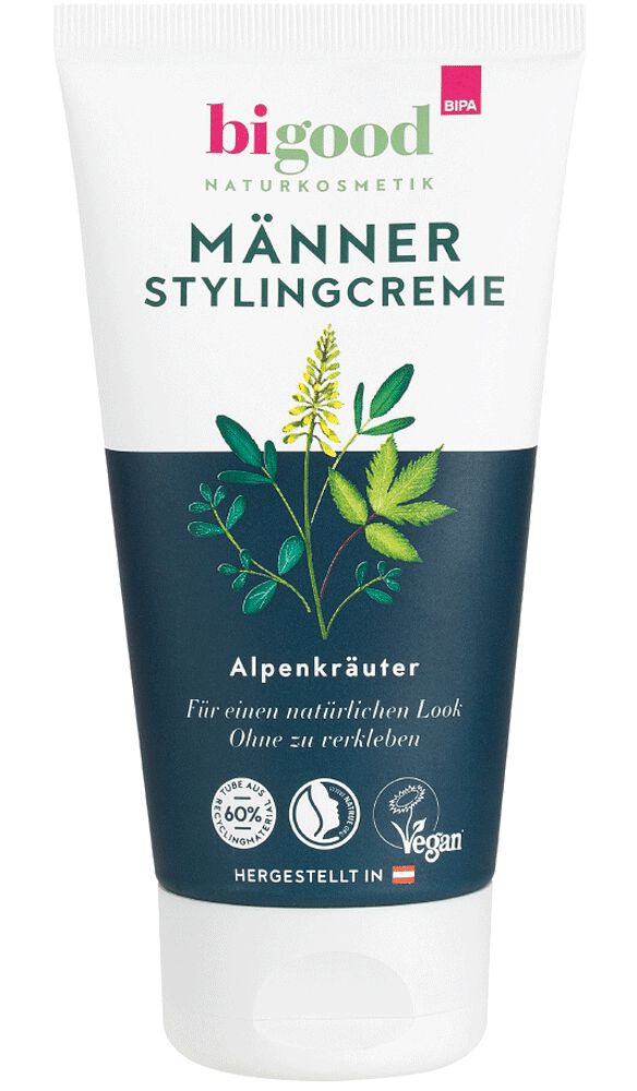 bi good Männer Styling Creme Alpenkräuter