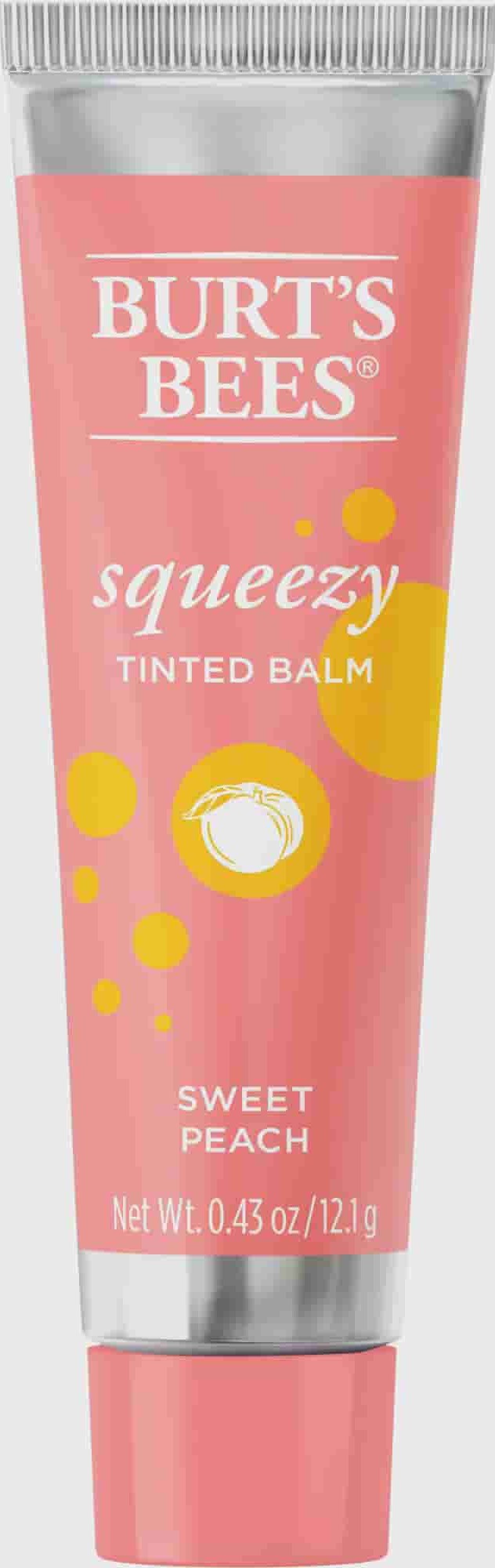 Burt's Bees Squeezy Tinted Lip Balm - Sweet Peach ingredients (Explained)