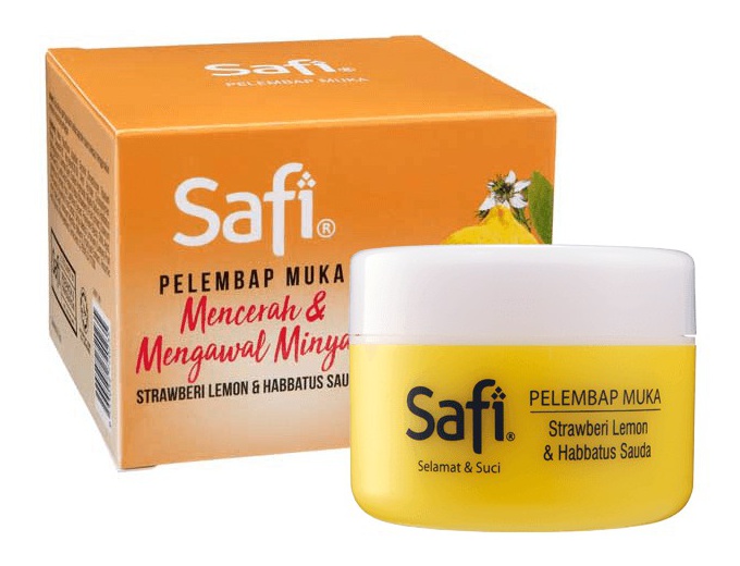 Safi Naturals Facial Moisturiser With Strawberry And Lemon Extract