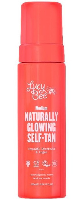 Lucy Bee Naturally Glowing Self Tan Mousse