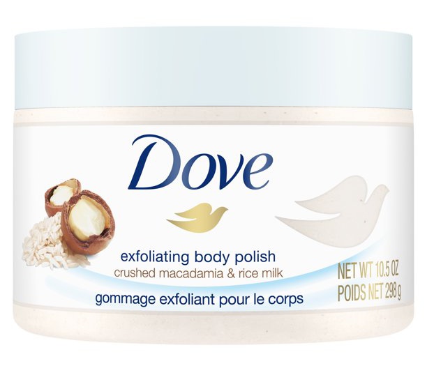 Dove Exfoliating Body Scrub Macadamia And Rice Milk