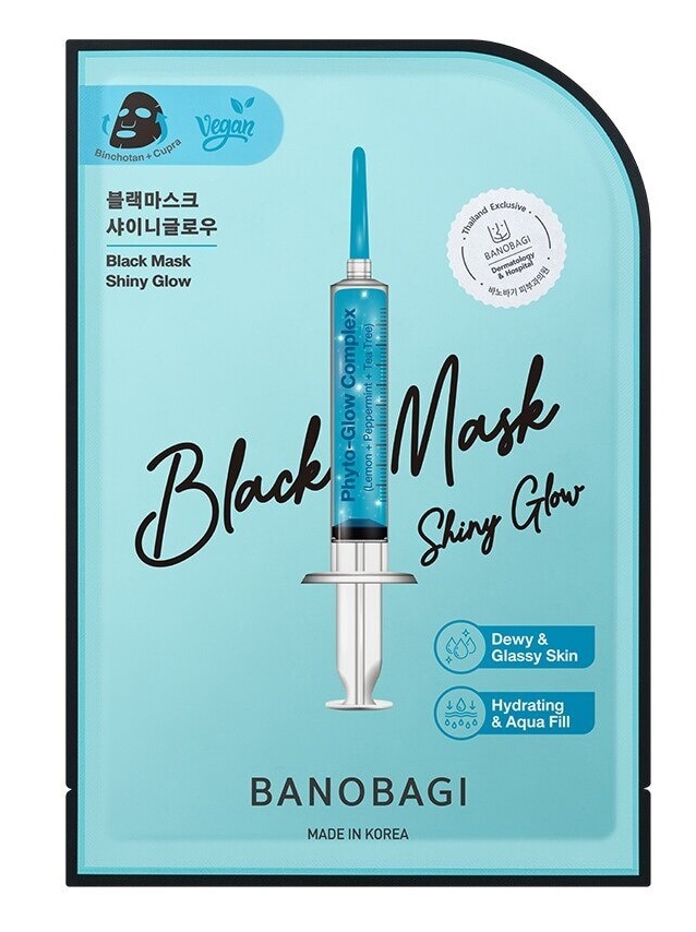 BANOBAGI Black Mask Shiny Glow