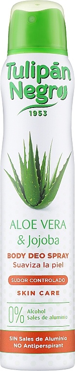 Tulipán Negro Aloe Vera & Jojoba Body Deo Spray