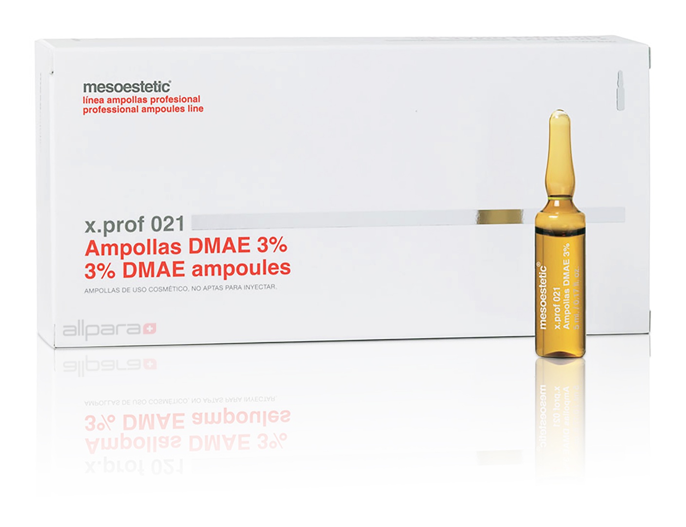 Mesoestetic X.Prof 021. 3% Dmae Ampoules