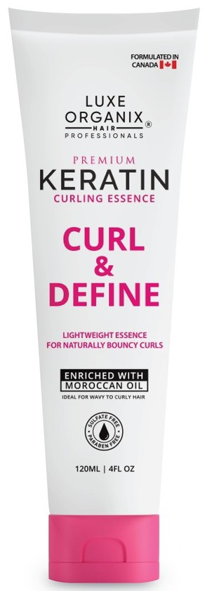 Luxe Organix Premium Keratin Curling Essence Curl & Define