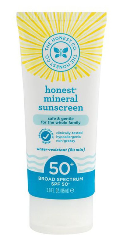 honest mineral sunscreen spf 50