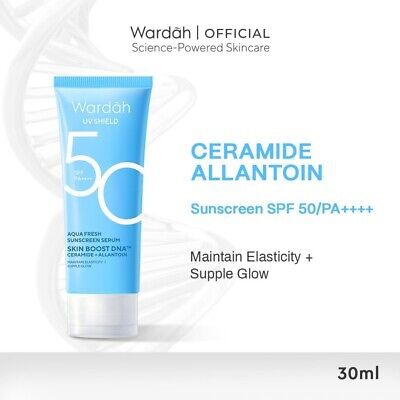 Wardah UV Shield Aqua Fresh Sunscreen Serum SPF 50 Pa++++