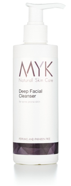 MYK Natural Skincare Deep Facial Cleanser