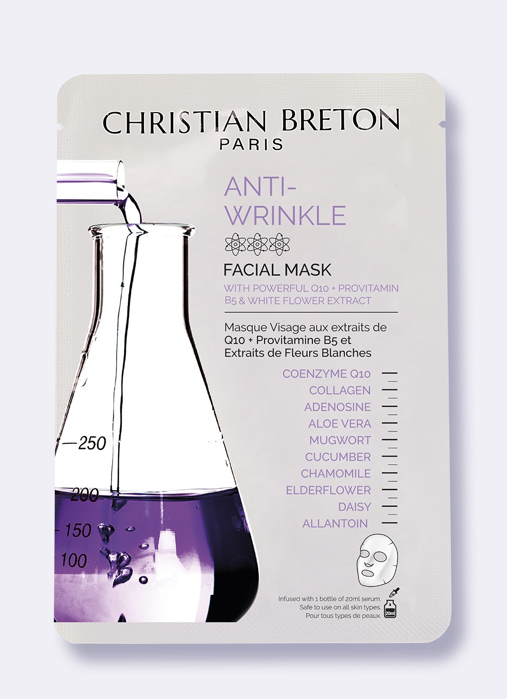 Christian Breton Paris Anti-Wrinkle Facial Patches Masks