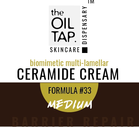 the OIL TAP. Skincare Dispensary Ceramide Cream #033