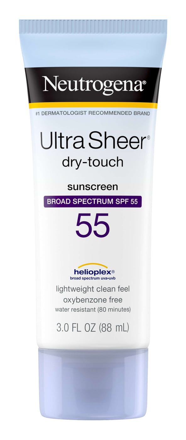 Neutrogena Ultra Sheer® Dry-Touch Sunscreen Broad Spectrum Spf 55