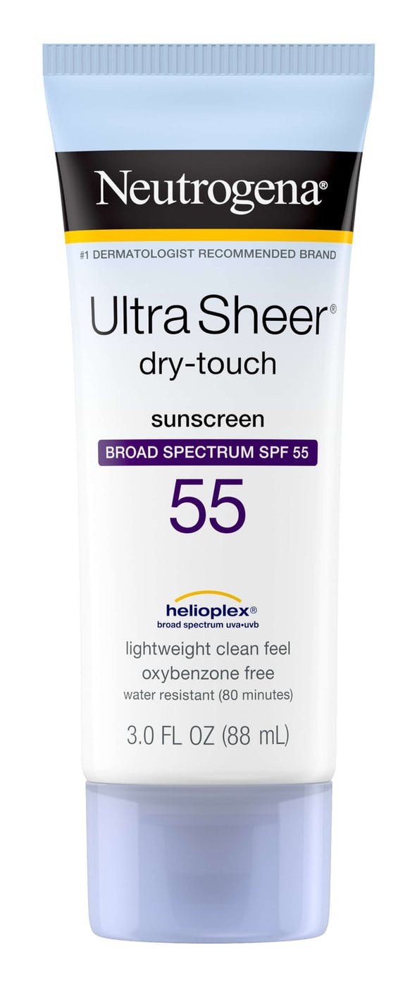 neutrogena ultra sheer dry touch sunscreen recall