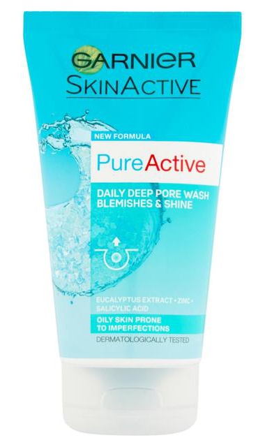 Garnier Pure Active Anti-Blackhead Deep Pore Wash