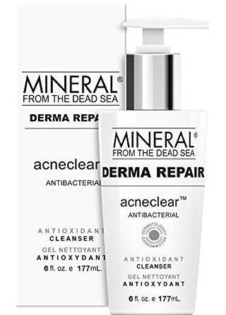 Mineral from the Dead Sea Dermarepair Acneclear Antibacterial Antioxidant Cleanser