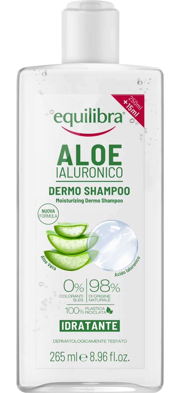Equilibra Aloe Ialuronica Dermo Shampoo