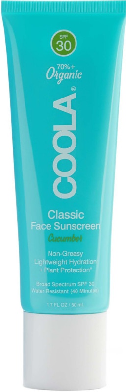 Coola Classic Face Organic Sunscreen Lotion Spf 30