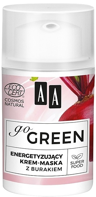 AA Go Green Energizing Cream-Mask With Beet