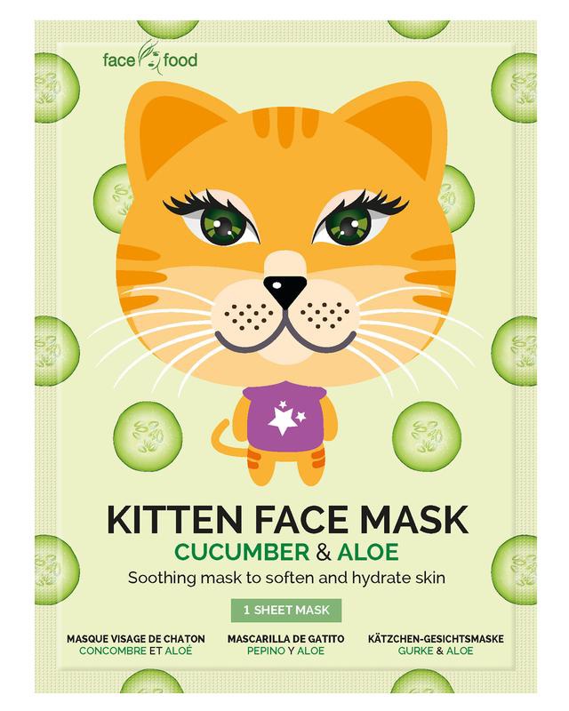 7th Heaven Face Food Kitten Face Mask