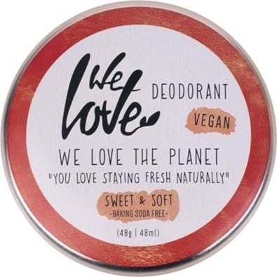 We Love The Planet Sweet & Soft Deodorant Cream