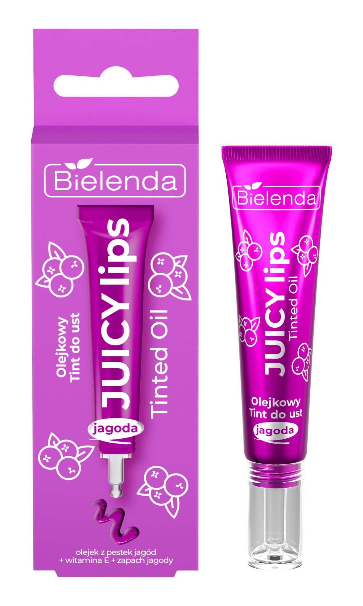 Bielenda Juicy Lips Tinted Oil Berry