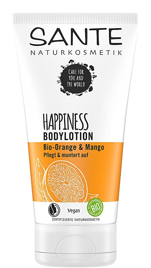 Sante Naturkosmetik Bodylotion Happiness Bio-orange & Mango