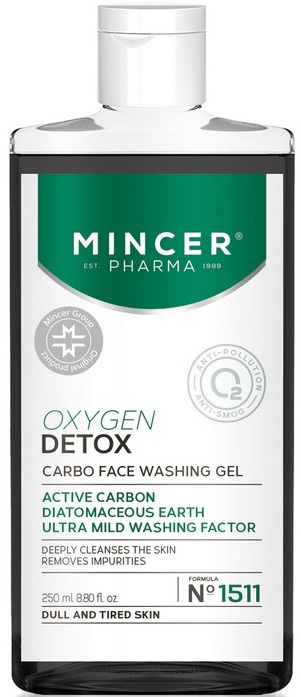 MINCER Pharma Oxygen Detox Carbo Face Cleansing Gel