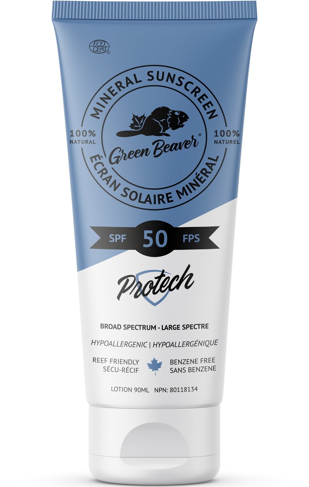 Green Beaver Adult Mineral Sunscreen Lotion SPF 50
