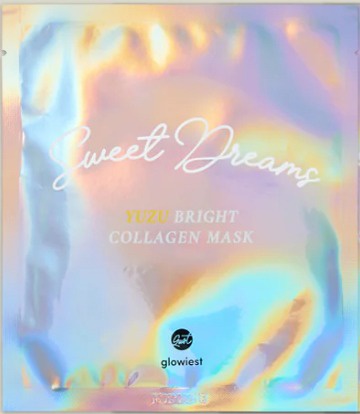 Glowiest Yuzu Bright Collagen Mask Set Of 10