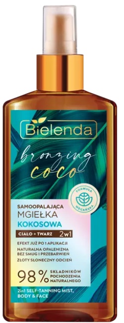 Bielenda Bronzing Coco Self-Tanning Mist