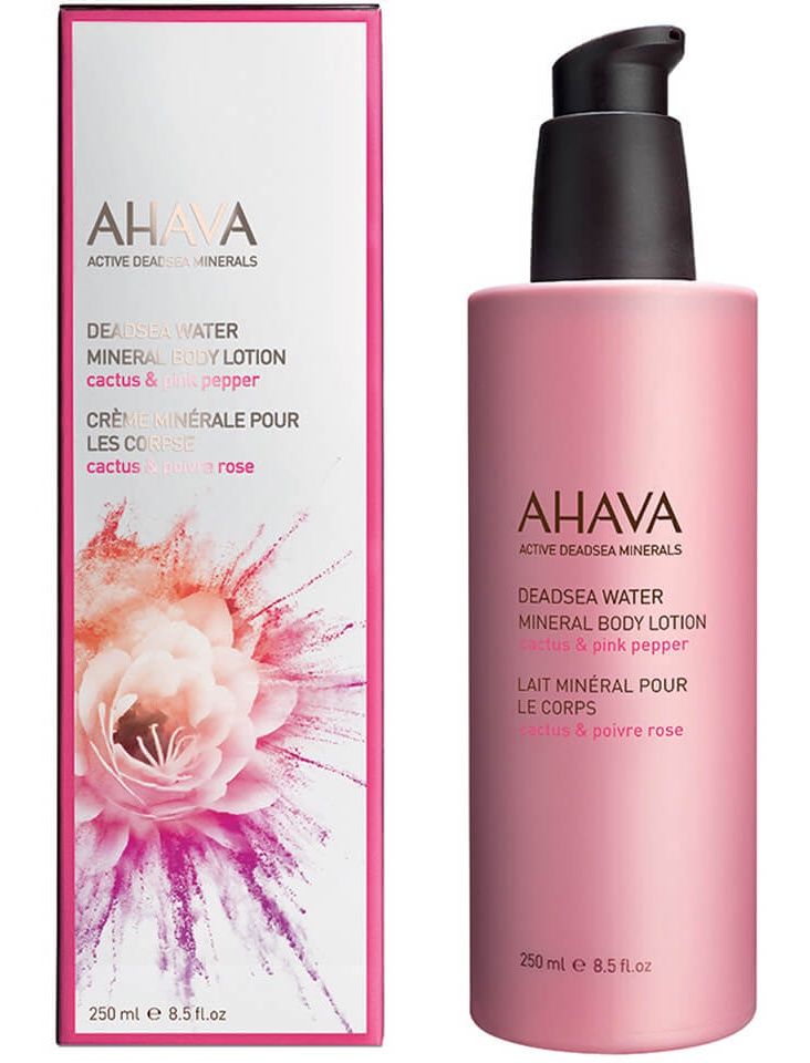 Ahava Deadsea Water Mineral Body Lotion - Cactus & Pink Pepper