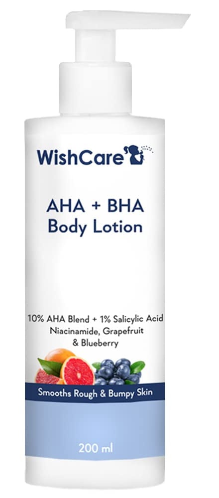 WishCare AHA+BHA Body Lotion ingredients (Explained)