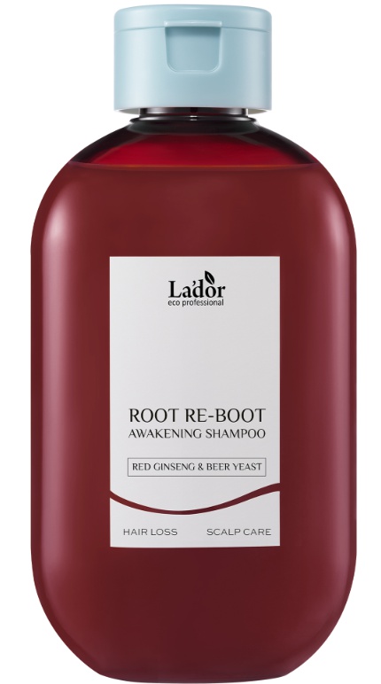 Lador Root Re-boot Awakening Shampoo Red Ginseng & Beer Yeast