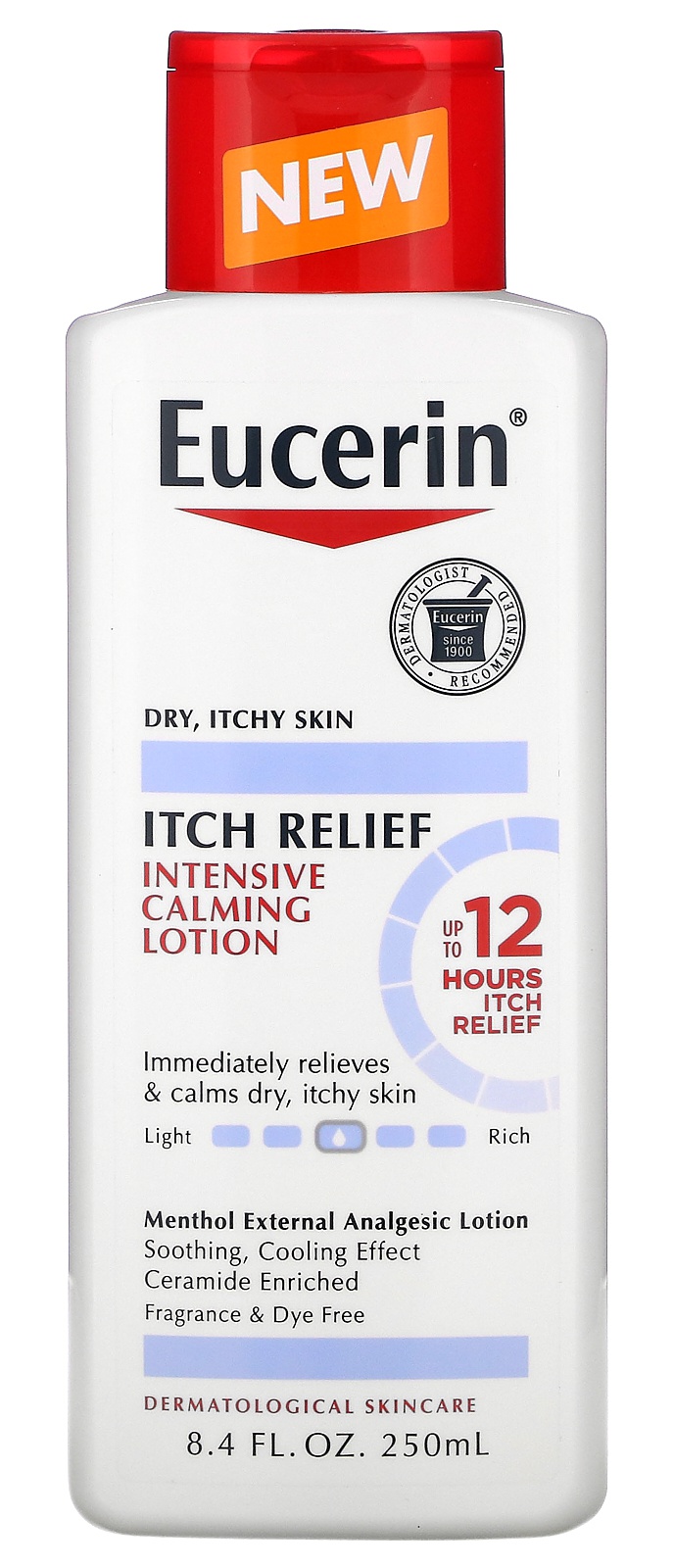 Eucerin Itch Relief Intensive Calming Lotion