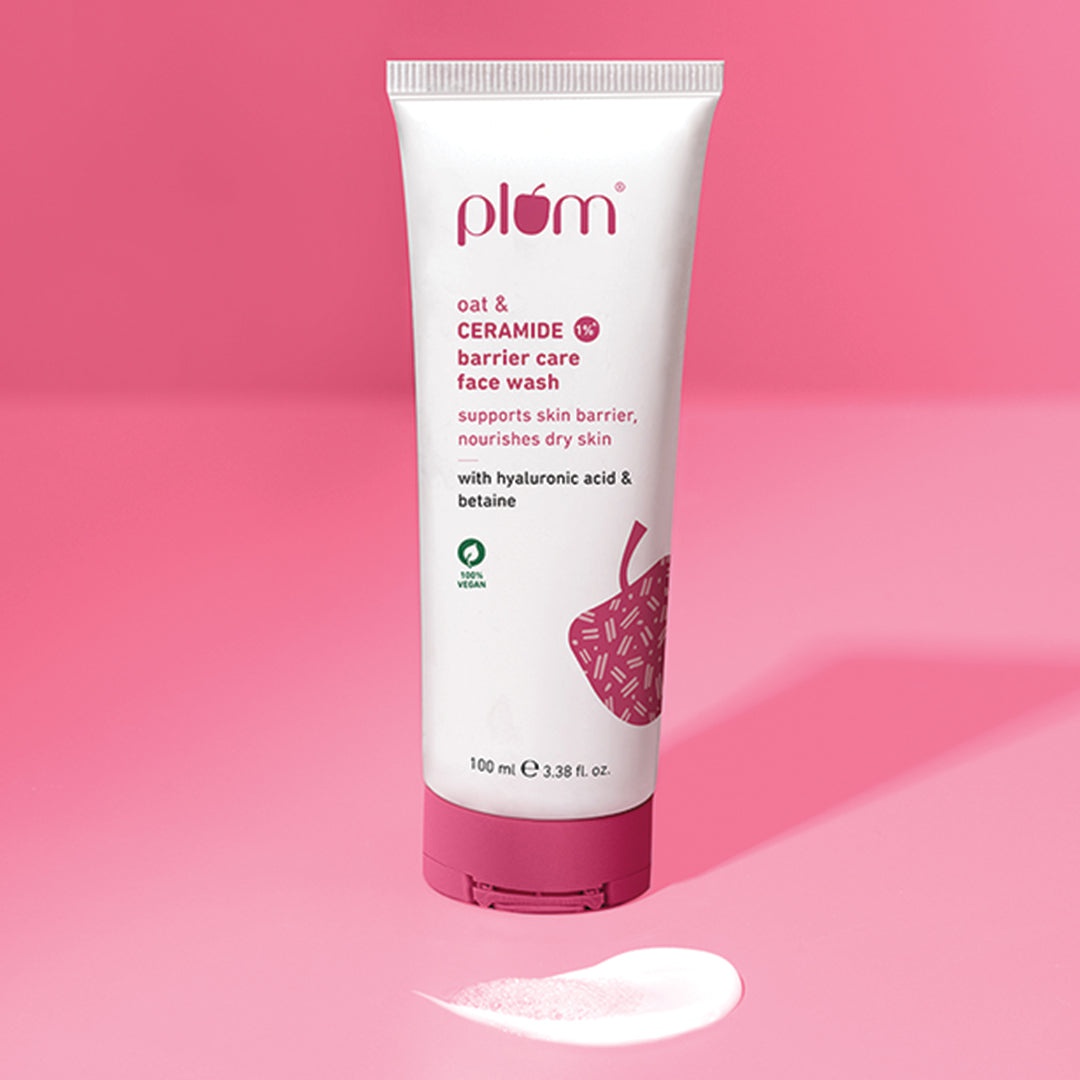 PLUM Barrier Care Face Wash Oat And Ceramide