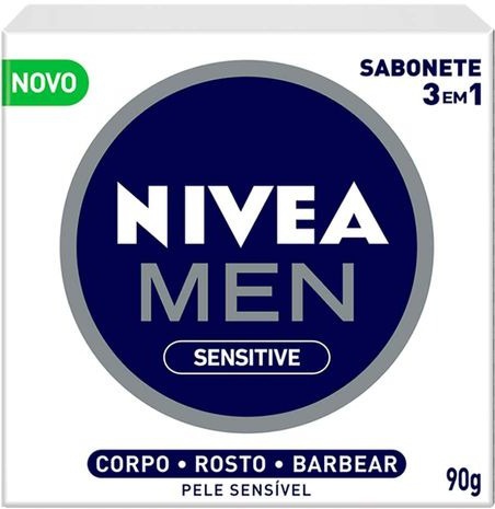 NIVEA MEN Sabonete Em Barra Sensitive 3 Em 1