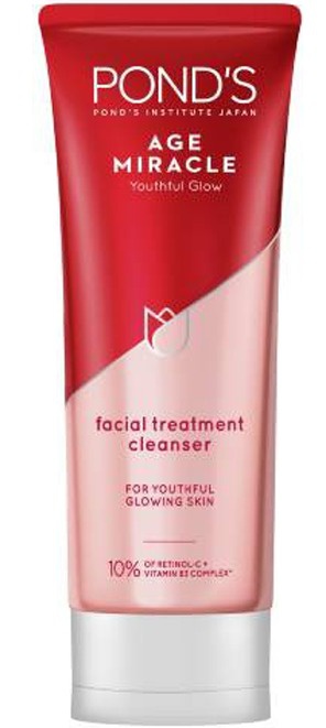 Pond's Age Miracle Youthful Glow Facial Treatment Cleanser