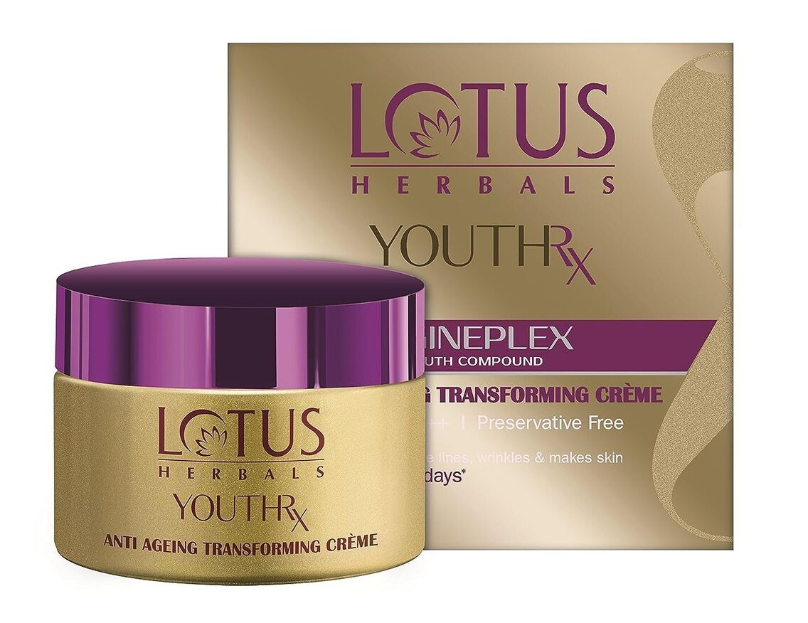 Lotus Herbals Youth Rx Anti Ageing Transforming Cream