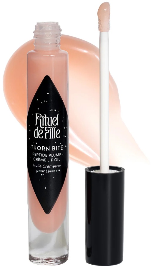 RITUEL DE FILLE Thorn Bite Peptide Plump Crème Lip Oil