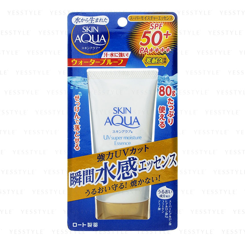 Rohto Mentholatum Skin Aqua Super Moisture Essence Sunblock Spf 50 Pa++++